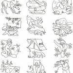 Campout Block - COB - Collection of 12
