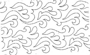 Frothy Seas 4.5 inch Border