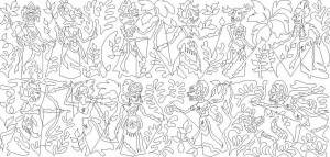Indonesian Puppets - Whole
