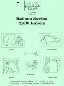 Nature Series Labels - Cover