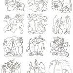 Penguins on Parade Block - POPB - Collection of 12