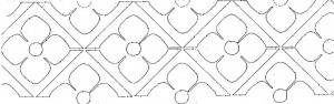 Portico Blooms - Border