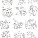 Rainforest Block - RFB - Collection of 12
