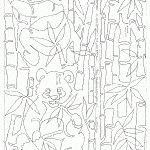 Panda Bamboo Pattern