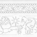 Snowbirds Border Pattern