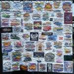  Blank Hospital, DM, IA and Good Guy Rod and Custom Asso. fund raiser car quilt - quilted by Debra Rolek