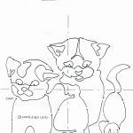 kitty cat kittens centering lines 