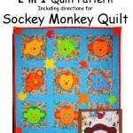Monkey Fun Quilt with Sockey Monkey variation