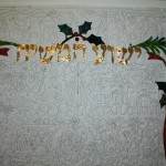Nativity Quilt upper half showing Camel Train Border