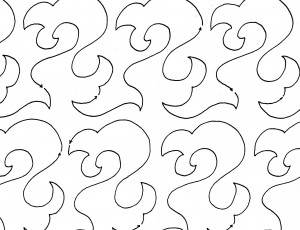 seafoam double row