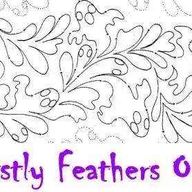 Ghostly Feathers  11" Interlocking