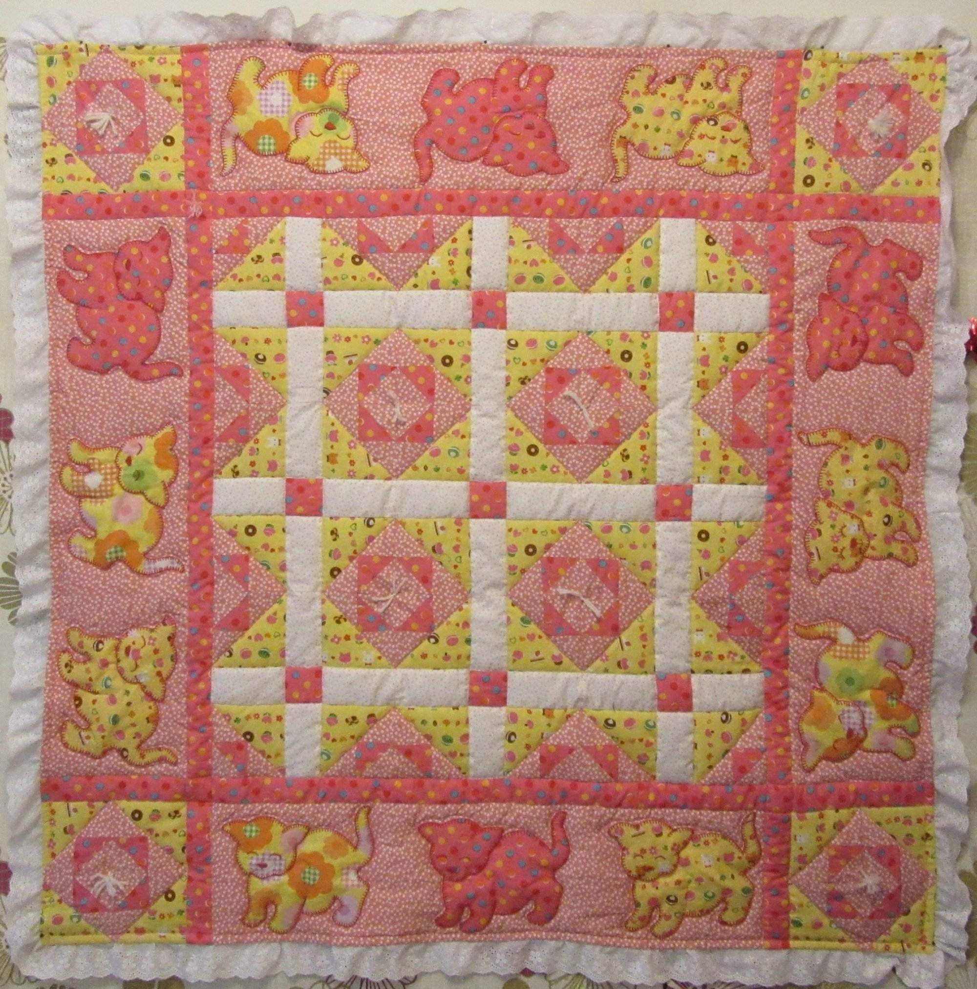Kitty Cat’s Cradle Quilt MeadowLyon Designs
