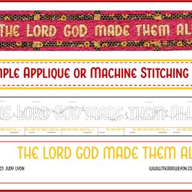 The Lord God Made Them All